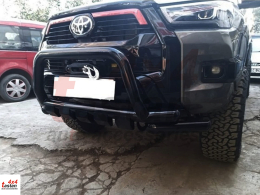 D-MAX Ön Koruma Double Shark Parlak Siyah ( 2012 - 2020 )