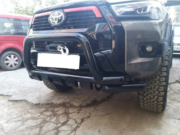 D-MAX Ön Koruma Double Shark Siyah 2020+ - 1